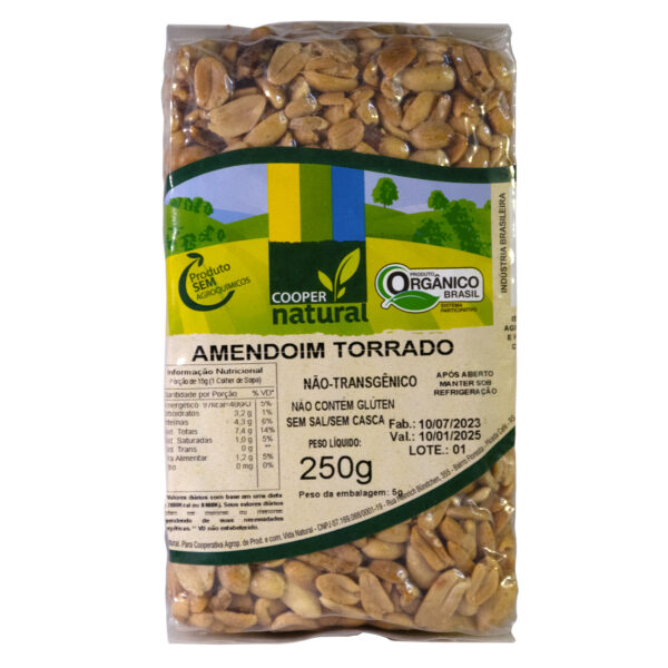 AMENDOIM TORRADO 250G