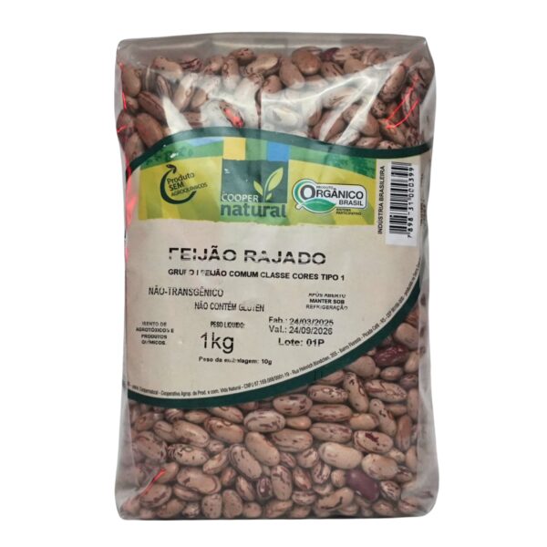 FEIJÃO RAJADO 1KG